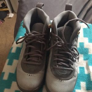 Jumpman  Gray Jordans